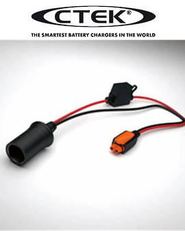 CTEK 56-573 100cm Lead Cigerette Socket Adaptor
